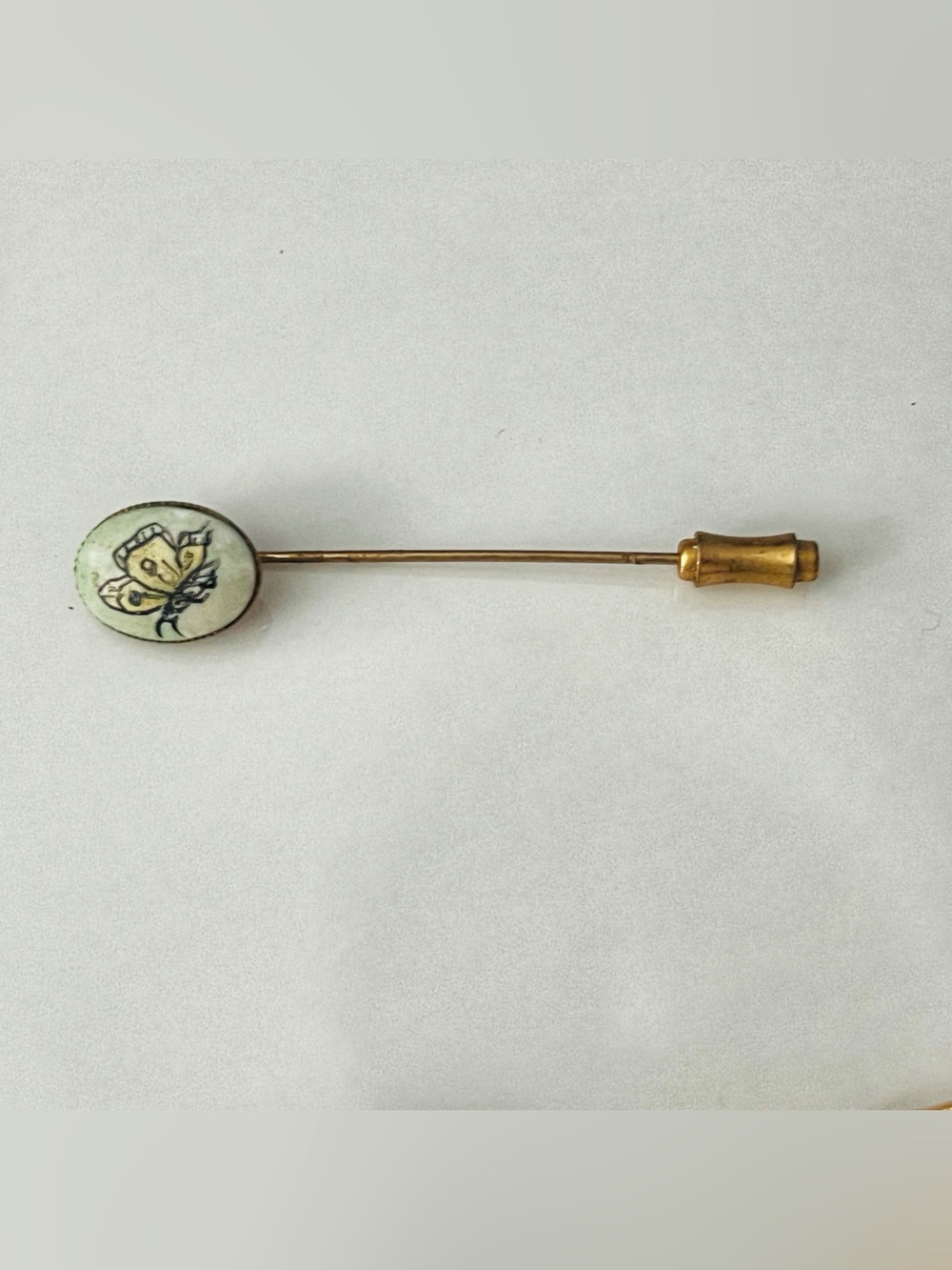 Vintage | Blue Butterfly Stick Pin/Brooch | Rare item